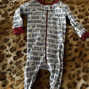 Handsome little dude onesie